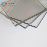 Plaques en polycarbonate transparentes 1/8'' 1/4'' pour la protection des toitures en polycarbonate 48''x96''