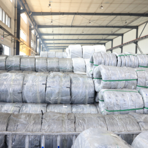 سلك فولاذي مسطح مجلفن بالغمس الساخن عالي الشد BWG21 سلك ربط - Product Image 6