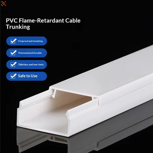 Promotion Mini Canal de Câblage <span class=keywords><strong>Rectangulaire</strong></span> en <span class=keywords><strong>PVC</strong></span> Extrudé pour Protection de Câbles - Product Image 2