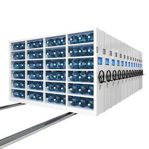 رفوف معدنية مدمجة متنقلة كبيرة رفوف فولاذية متحركة رفوف مدمجة - Product Image 2