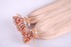 Extensions capillaires I-Tip 100 % naturelles en gros, extensions de cheveux vierges Remy, double épaisseur, lisses, en cheveux humains - Product Image 2