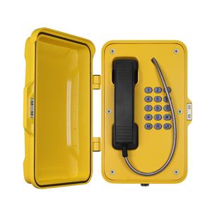 Téléphone d'urgence étanche <span class=keywords><strong>pour</strong></span> <span class=keywords><strong>chantier</strong></span> de construction, idéal <span class=keywords><strong>pour</strong></span> tunnel, haut-parleur métallique, téléphone étanche le moins cher - Product Image 1