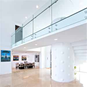 Proveedor profesional Plexiglás para barandilla de balcón Barandilla de vidrio Balcón Elevar Barandilla de vidrio clásico <span class=keywords><strong>Cortavientos</strong></span> - Product Image 3