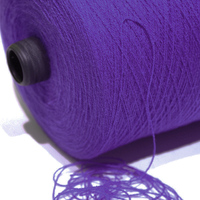 SALUD gros fil acrylique 28S/2 100% acrylique personnalisé haute couleurs en vrac fil de tissage à tricoter pour touffeter les tapis