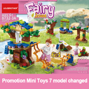 LELE BROTHER Gioco Educativo Unisex di Costruzione e Modellismo, Casa sull'Albero in Mattoncini per Bambini dai 5 ai 7 Anni, 152 Pezzi - Product Image 2