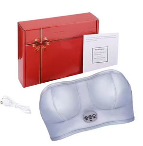 Größenverstellbarer Vibrierender Massage-BH Elektronischer Bruststimulator Massage-BH Wärmetherapie Brustvergrößerungs-Massagegerät - Product Image 3