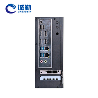 OEM Intel 12th 13th Gen Desktop Mini PC LGA 1700 H610 Q670 2 * DDR5 Core I3 I5 I7 2 * Lan 2 * HD/2 * DP PCIe _ X16 X86 Mini ITX PC Case