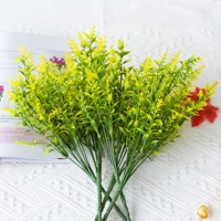 Bunga Lavender dan Gandum Buatan Dekorasi Plastik Tahan Air Tahan Lama Ramah Lingkungan Hari Valentine