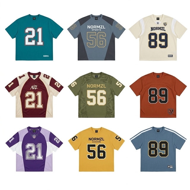 High Quality Custom Sport Jerseys Breathable Mesh American Football Shirt with Custom Printed Logo Sports Jerseys