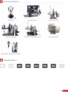 Équipement d'atelier économique : Démonte-pneus et équilibreuse de roues pour réparation de pneus, alimentation 220V, modèle JA-C10 - Product Image 2