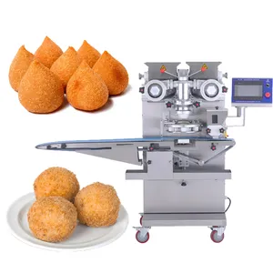 Commercial Automatic Croquette Making Machine Coxinha Encrusting And Forming Machine Filled Churros Machine