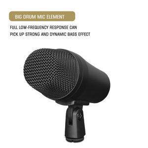 Microphone professionnel pour instruments de musique ST-770, kit de 7 pièces, microphone de batterie filaire en métal, ensemble de micros pour batterie, tambour, <span class=keywords><strong>micro</strong></span> pour batterie - Product Image 4