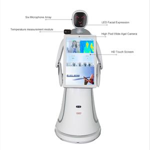Robot CSJBOT/Alpha Amy, réception, conversation, guide, navigation, écran 21,5 pouces, portée de 40 mètres, autonomie de 10 heures, réduction de la main-d'œuvre - Product Image 6