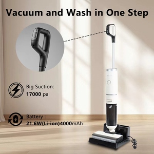 Aspirateur professionnel pour sols humides et secs avec moteur sans balais, aspiration puissante de 17 Kpa - Product Image 4