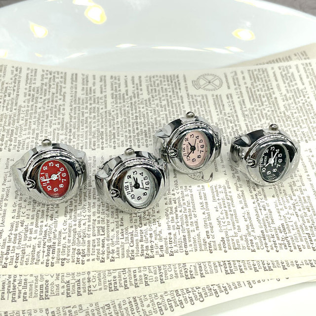 JZ398 Personalized Men's and Women's Versatile Rings Watches Fashion Accessories