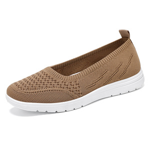 Chaussures pour femmes avec bouche peu profonde fond plat couvre-chaussures de maman décontracté et confortable pieds pas fatigants chaussures pour femmes 2025 - Product Image 3