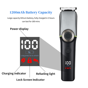 Barbería profesional Nueva máquina <span class=keywords><strong>de</strong></span> corte <span class=keywords><strong>de</strong></span> pelo 2 en 1 Afeitadora Pierna Kit <span class=keywords><strong>de</strong></span> aseo para el cabello Cortadora <span class=keywords><strong>de</strong></span> cabello para hombres - Product Image 2