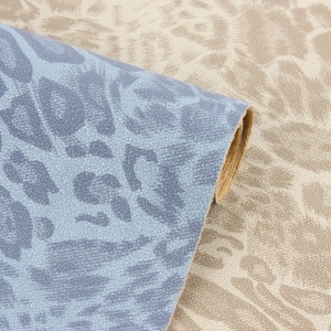 18x53IN En Gros Léopard Guépard Imprimer Camouflage PU Daim Yangbuck Cuir <span class=keywords><strong>Synthétique</strong></span> Pour Ordinateur Portable Couverture Arcs Artisanat DIY - Product Image 3