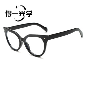 กรอบแว่นตาแบบ Cat Eye เลนส์ PC ป้องกันแสงสีฟ้า สำหรับทุกเพศ แบบเต็มกรอบ - Product Image 2