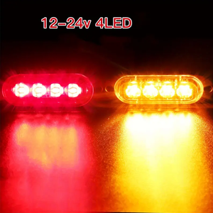 Luz estroboscópica DE EMERGENCIA superbrillante de 4 LED, baliza intermitente, luz de advertencia de nueva condición para camiones, carretillas elevadoras, coches - Product Image 3