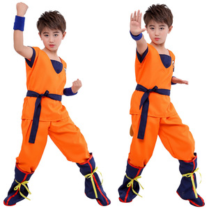 Costume de cosplay Starlight Kids <span class=keywords><strong>Dragon</strong></span> <span class=keywords><strong>Ball</strong></span> <span class=keywords><strong>Z</strong></span> Goku, uniforme d'arts martiaux orange, tenue d'anime pour Halloween - Product Image 3