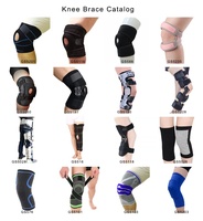 Stabilisateur de rotule ouvert réglable protecteur de déchirure du ménisque manchon de soutien de genouillère en néoprène pour l'arthrite Nylon respirant
