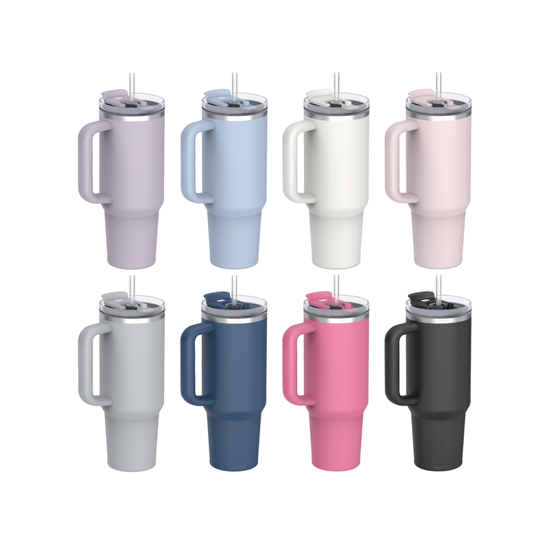 40oz Water Vacuum Drinking Tumbler Double