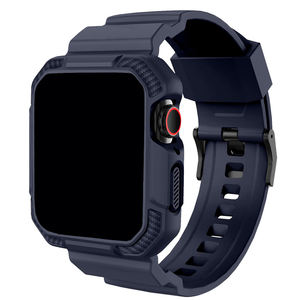 Housse de protection avec bande de bracelet en silicone pour <span class=keywords><strong>Apple</strong></span> <span class=keywords><strong>Watch</strong></span> 9/8/<span class=keywords><strong>7</strong></span>/6/5 Ultra TPU intégré Sport Band pour Iwatch Ultra 49mm - Product Image 6