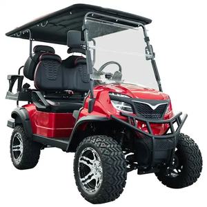 फैक्ट्री ने सड़क कानूनी 48 वी इलेक्ट्रिक गोल्फ कार 4 सीटर लिथियम ऑफ रोड को चीन से बाहर निकाला - Product Image 3