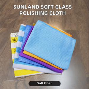 Streak Free Microfiber Plain Fish Scale Cleaning <strong>Cloth</strong> Glass Kitchen Polishing Towel Lint Free <strong>Cloths</strong> - Product Image 5