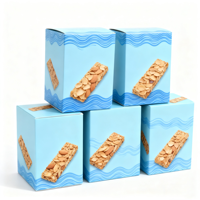 Boîte d'emballage de collation en vrac en gros avec impression de logo personnalisé Boîte d'emballage en papier pour biscuits, bonbons gommeux, bonbons