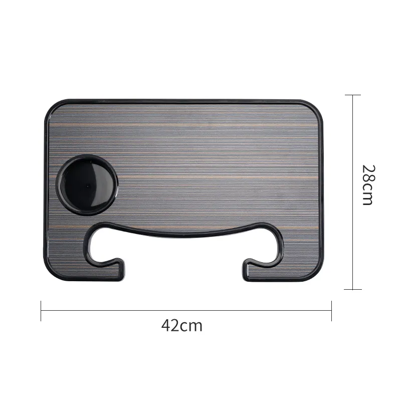 Creative car plate stand food tray clip fixed dinner plate lazy man stand dinner plate car