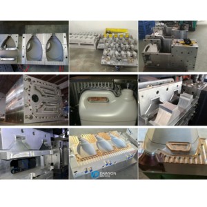 Mold Plastic Bottle Mould Custom Made Auto-deflashing Mold For Plastic Bottle 6-cavity Blowing Moulding Mould