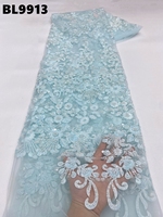 Nouvelle Robe de Mariée Simple et Magnifique en Dentelle avec Perles et Broderies de Cristaux pour Enfants d'Haïti