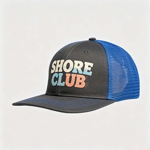Casquette de camionneur personnalisée tendance, casquette de camionneur en maille imprimée, casquette de camionneur hip-hop - Product Image 3