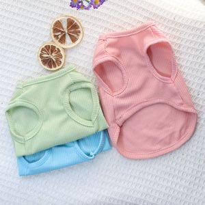 Pet Waffle Vest Cute Animal Print Summer Breathable Tank <b>Top</b> For <b>Cats</b> And Dogs - Product Image 4