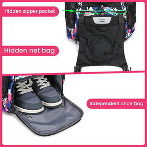 Sacs de sport de grande capacité personnalisés, porte-casque, sac de batte de softball, sac à dos de baseball avec crochet de clôture et roue - Product Image 3