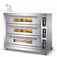 Four à pain électrique de comptoir, mini four domestique à un seul niveau pour la cuisson de pains et gâteaux, idéal pour la pâtisserie commerciale