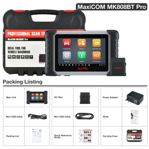 MaxiCom MK808BT PRO OBD2 : Scanner de diagnostic automobile pour toutes les voitures, outil de diagnostic de véhicule Altar MK808 MX808 MaxiCOM MK808BT PRO Au - Product Image 6