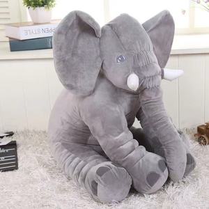 Personalización lindo elefante de peluche de juguete orejas grandes bebé orejas largas elefante de peluche súper suave felpa PP malla de algodón 40cm/60cm - Product Image 5