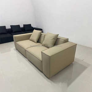 Morbido divano rettangolare a due posti Set mobili quadrati in tessuto per alberghi e ospedali-arredamento all'ingrosso - Product Image 5