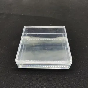 Wholesale Customization transparent high clear packing box Medal case Notepad storage box