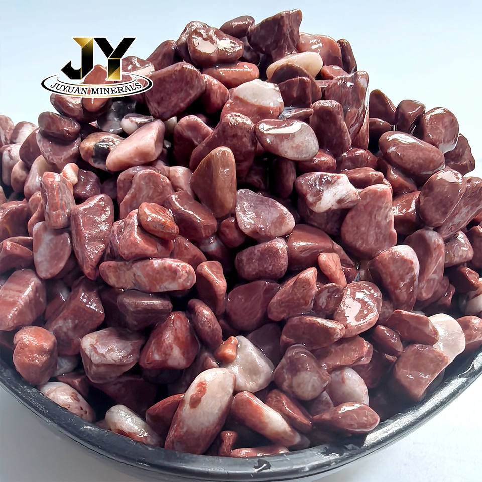 Đá cuội đánh bóng trang trí lát lối đi công viên, kiến trúc cảnh quan bền đẹp, chống chịu thời tiết