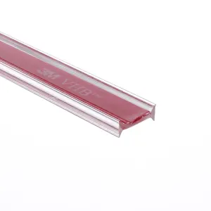Hot Glass Link Seal PC / Acryl transparentes Kunststoffs ch arnier für Duschraum