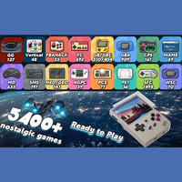 Fabricant en gros Console de jeu rétro portable avec écran IPS de 3,5 pouces Joueurs de jeux portables pour enfants Compatible avec le système Linux