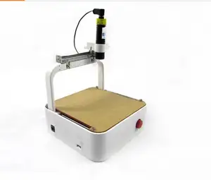 Taşınabilir kesme makinası lastik damga lazer ahşap gravür makinesi oyma makinesi
