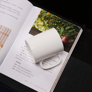 <span class=keywords><strong>Lot</strong></span> <span class=keywords><strong>de</strong></span> <span class=keywords><strong>6</strong></span> Mugs à Café Blancs en Céramique <span class=keywords><strong>de</strong></span> Qualité Supérieure <span class=keywords><strong>de</strong></span> 8 oz, pour Sublimation - Product Image 3