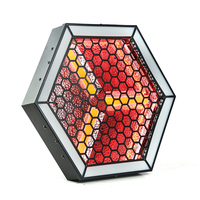 Triangle LED rétro scène lumières 185W plat salon fond effet d'éclairage LED Pixel Blinder rétro scène lumière