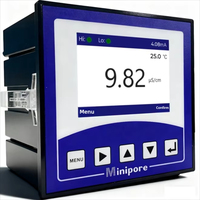 Prix d'usine – Contrôleur RO-PLC 2-en-1 avec moniteur à distance pour système d'osmose inverse industriel et de laboratoire (mesure TDS et conductivité)