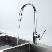 Robinet de cuisine en laiton monté sur pont contemporain Momali levier spécial réglage libre de l'eau chaude et froide avec garantie de qualité